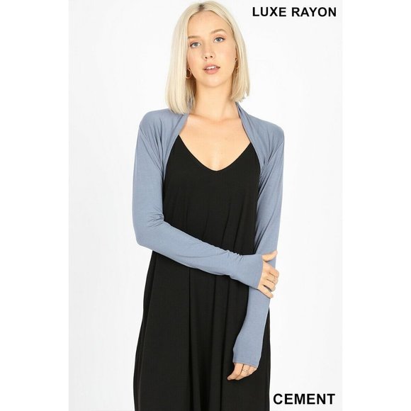 Zenana Bolero Cardigan Super Soft Long Sleeve - Picture 10 of 10